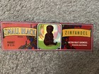 1930's Small Black Zinfandel Wine Grapes Colorful Unused Crate Label As Pictured — photo 1