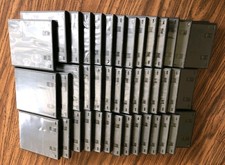 45 Replacement Storage Cases for Nintendo 3DS or DS - Video Game Cartridge Black