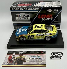 2025 1/24 12 Ryan Blaney Menards Phoenix Win Mustang 1 of 840 Same Day Ship