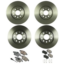 Kit de pastillas de freno de cerámica Bosch rotor delantero trasero Akebono EURO para VW CC V6 BLV sedán