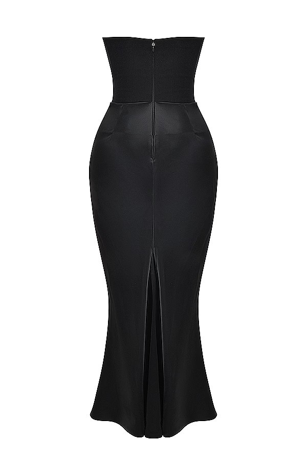 House of CB Persephone Strapless Corset Dress, Black, XS /UK 6-8 (NEW, RRP £219) image 7