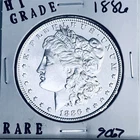 1886 MORGAN SILVER DOLLAR HI GRADE GENUINE U.S. MINT RARE COIN 9067