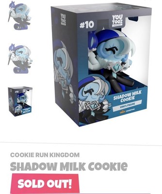 Youtooz * Cookie Run Kingdom * Shadow Milk Cookie * Vinyl * NEW | eBay