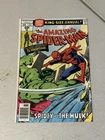 Marvel Comics Amazing Spiderman King Size Annual 12 1978 Newsstand Hulk