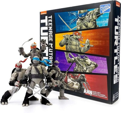 The Loyal Subjects Teenage Mutant Ninja Turtles Figure 4 Pack BST AXN Brand New