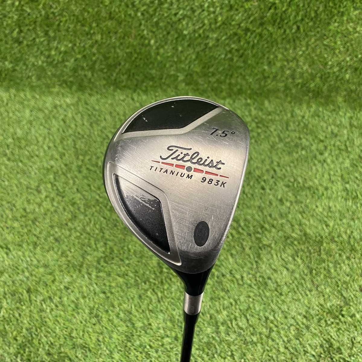 Titleist Titanium 983K 7.5° Driver ⛳️ Fujikura Speeder Stiff