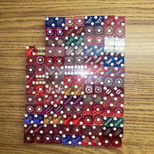 Las Vegas Dice Collection Lot Little Caesars New Frontier Stardust Frontier