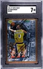 1996 #74 KOBE BRYANT ROOKIE RC W/COATING ! SGC 7