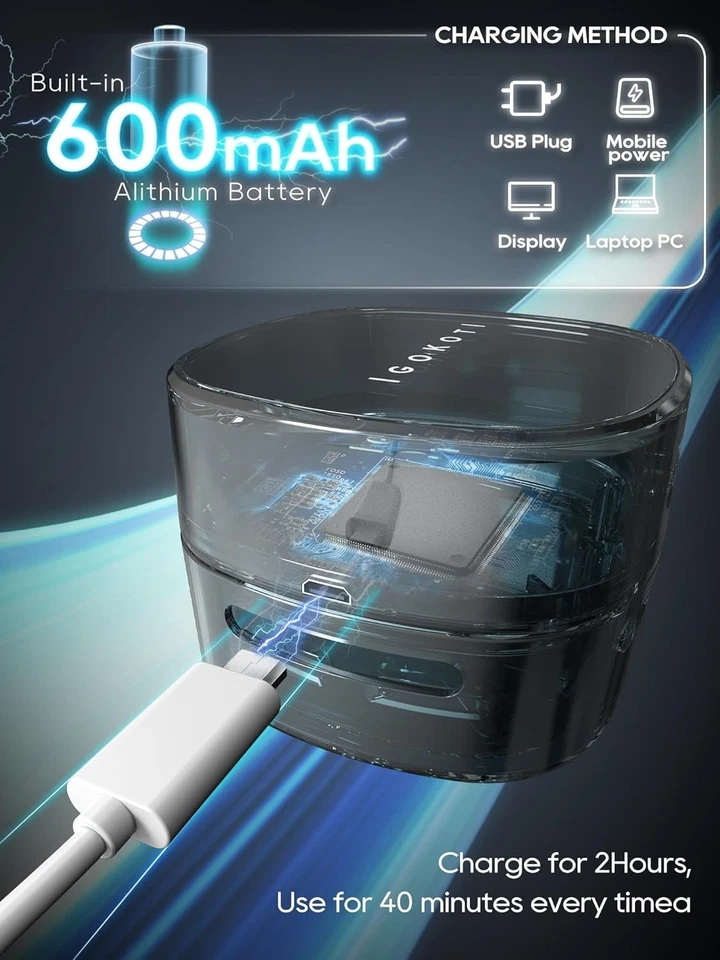 Mini Vacuum Cleaner Office Desk Dust Home For Table Sweeper Desktop Cleaner - Image 2 of 4