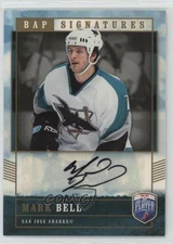 2006-07 Upper Deck Be a Player Signatures Mark Bell #MB Auto
