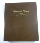 Roosevelt Dime Partial Set in Dansco Album 134 Coins P, D, S Business & Proof