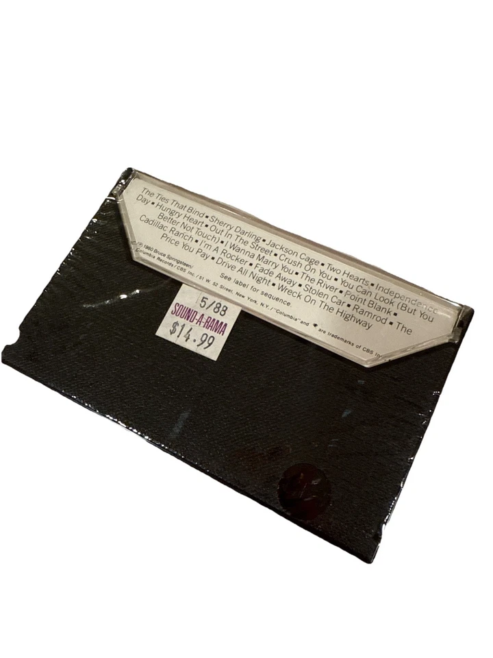 The River by Bruce Springsteen (Cassette, Oct-1990, 2 Discs, Columbia) - Image 2 of 4