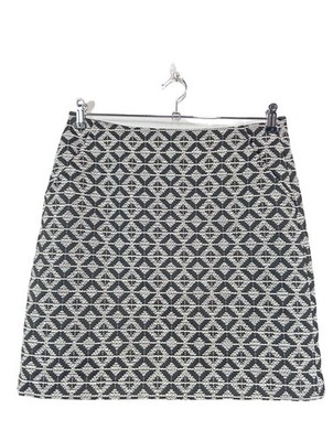 MORE & MORE High Waist Rock Damen Rock Gr. DE 38 hellgrau Elegant