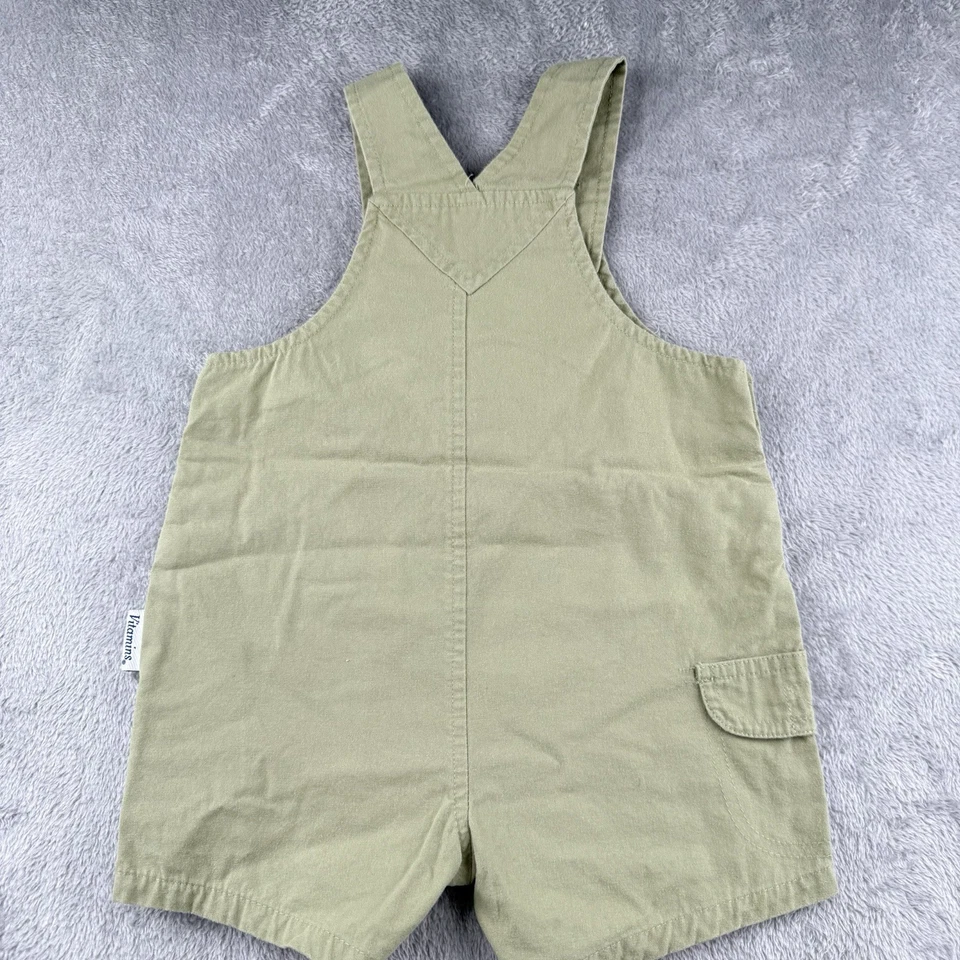 Vitaminas "Rey de la Selva" Mono Mameluco Bebé Niño 24 Meses Verde De Colección Y2K Foto 2 de 4