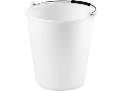 Stefanplast Secchio Aus Polietilen Ohne Rand 18 Liter Weiß 8003507221819