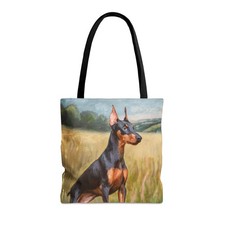 German Pinscher All-Over Print Tote Bag