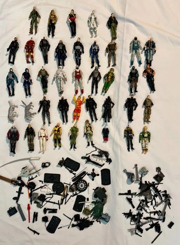 G.I Joe Vintage Lot of Figures and Accessories