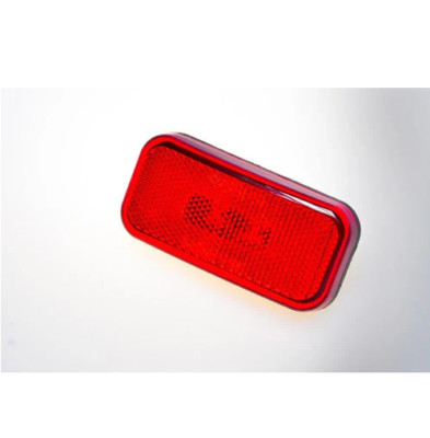 Command Electronics Red Clearance Light with Rounded Corners