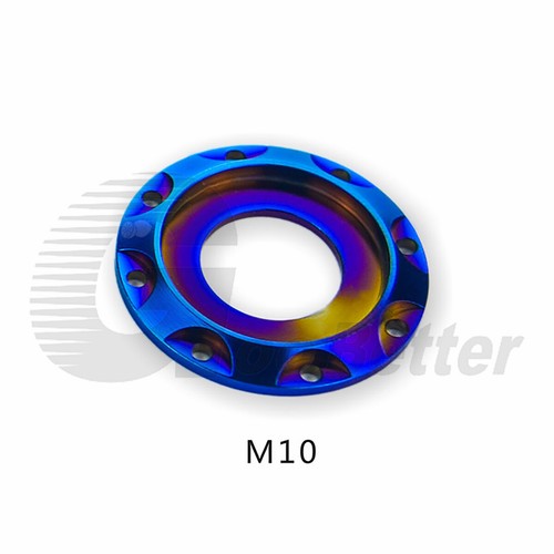 Arandelas de titanio M5 M6 M8 M10 GR5 Ti junta espaciadora para motocicleta bicicleta eléctrica - Imagen 36 de 39