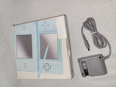 Nintendo DS Lite Mint Green System Complete CIB, Good Shape