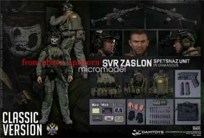Pre! DAMTOYS DAM78093 Russian Svr Zaslon Damascus Classic Ver 1/6