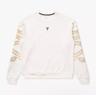 Kobe Year of Mamba Thermal Crewneck White HQ4697-133 Men's L | eBay