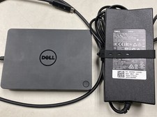 Dell WD15 K17A USB-C Dock Docking Station K17A001 With 130W A/C Adapter
