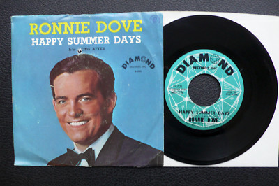 7'' Ronnie Dove - Happy Summer Days - US Diamond w/ Pic