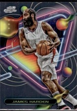 2023-24 Topps Chrome Cosmic #62 James Harden Clippers