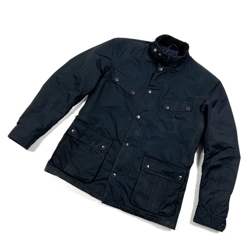 Navy Jacket GTX Casual Coat Size 