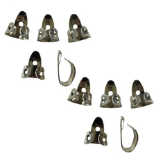 Dunlop Finger Picks (8) with 2 Thumb Metal Nickel Silver .020 inch