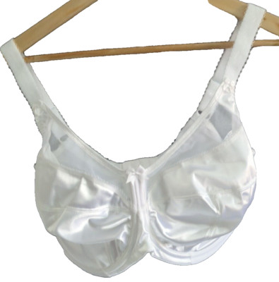 Goddess Women's Bra UK 34H Keira Banded Underwire Bra Full Coverage, Sheer White