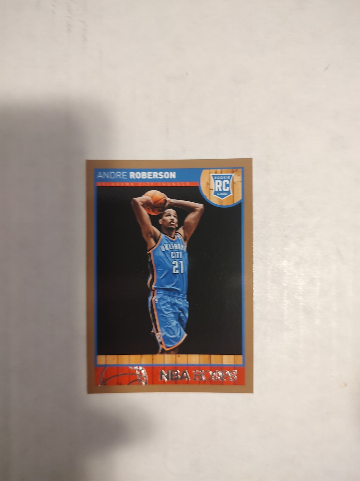 2013-14 NBA Hoops Gold - #286 Andre Roberson (RC)(PWE)