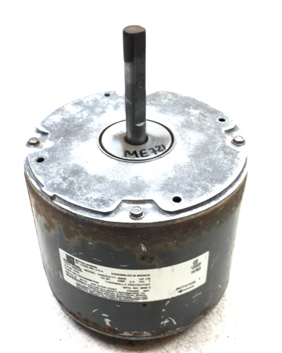 EMERSON K55HXCYT-6695 Condenser Fan Motor 1075RPM 1/3HP HQ1064887EM used #ME721