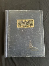 Vintage Antique World War I Feldpostkarten German Military Postcard Album!