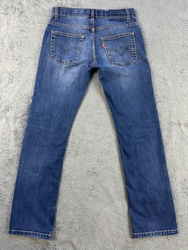 Levis Jeans Performance 511 Slim Medium Wash Blue Denim Size 12 Reg 28x26 - Picture 4 of 11