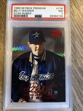 1999 SKYBOX PREMIUM STAR RUBIES #176 BILLY WAGNER PMG PSA 7 NM HIGH END SP #/50