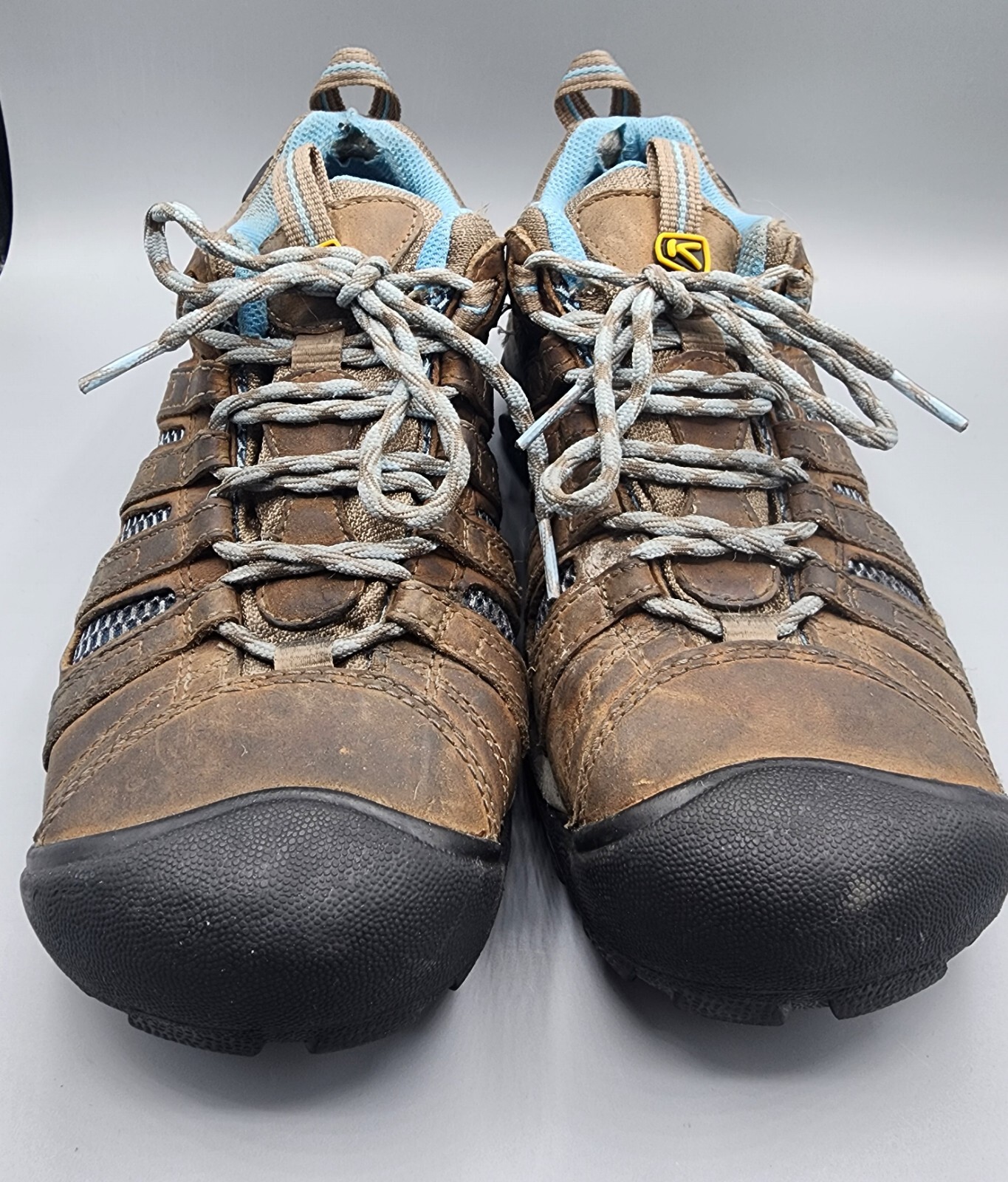 Scarpe da ginnastica donna Keen marroni taglia 9 stringate da trekking stringate basse