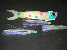 High Percentage Salmon Trolling Bait/Meat Rig With Bite My Herring Strip
