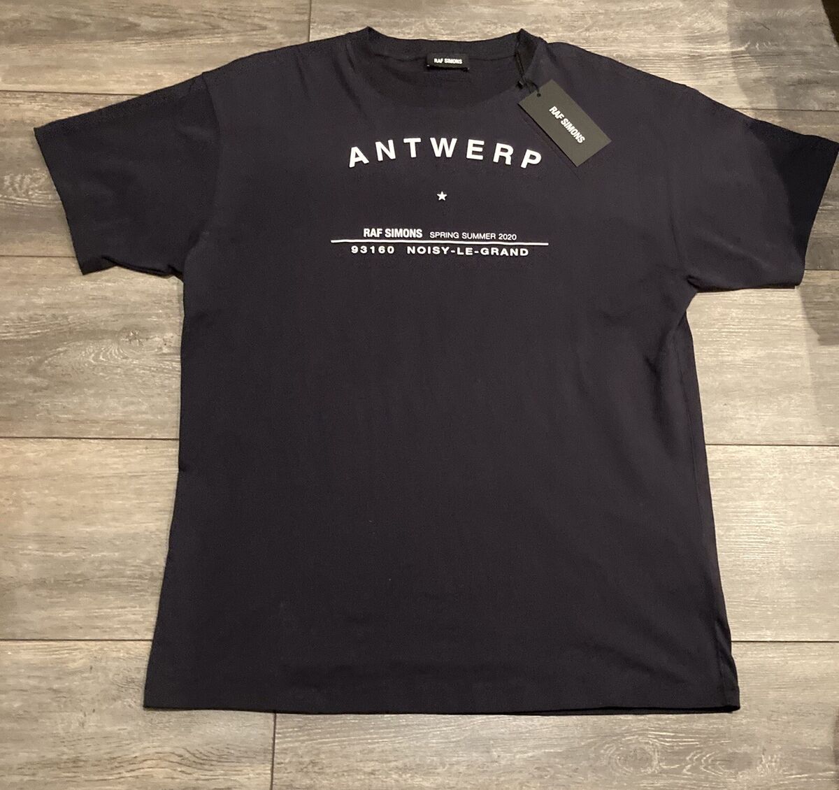 Brand New Raf Simons Antwerp Tour T Shirt Size XS | eBay Brand New Raf Simons Antwerp Tour T Shirt Size XS | eBay
