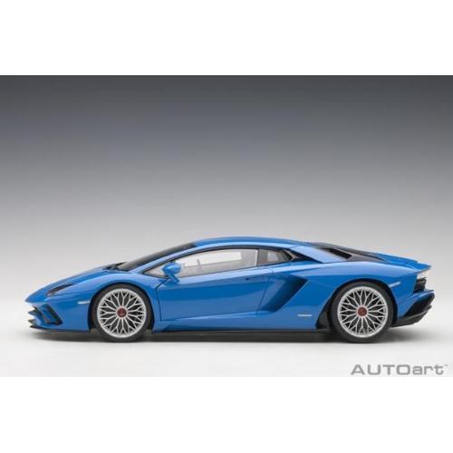 1:18 AUTOART Lamborghini Aventador S 2017 Blue Nila AA79134 Model - Picture 11 of 11