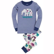 🐘 NEW 🐘 HATLEY 🐘 Cotton Elephants Pyjamas Set 2-3yrs 🐘 BNWT 3Y Next Winter