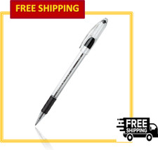 Pentel R.S.V.P. Ballpoint Pen, 0.7mm Fine Point, Black Ink, 2 Pack BK90BP2A 