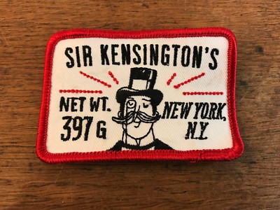 Sir Kensingtons New York, NY  Embroidered Sew on Patch 2'' X 3''