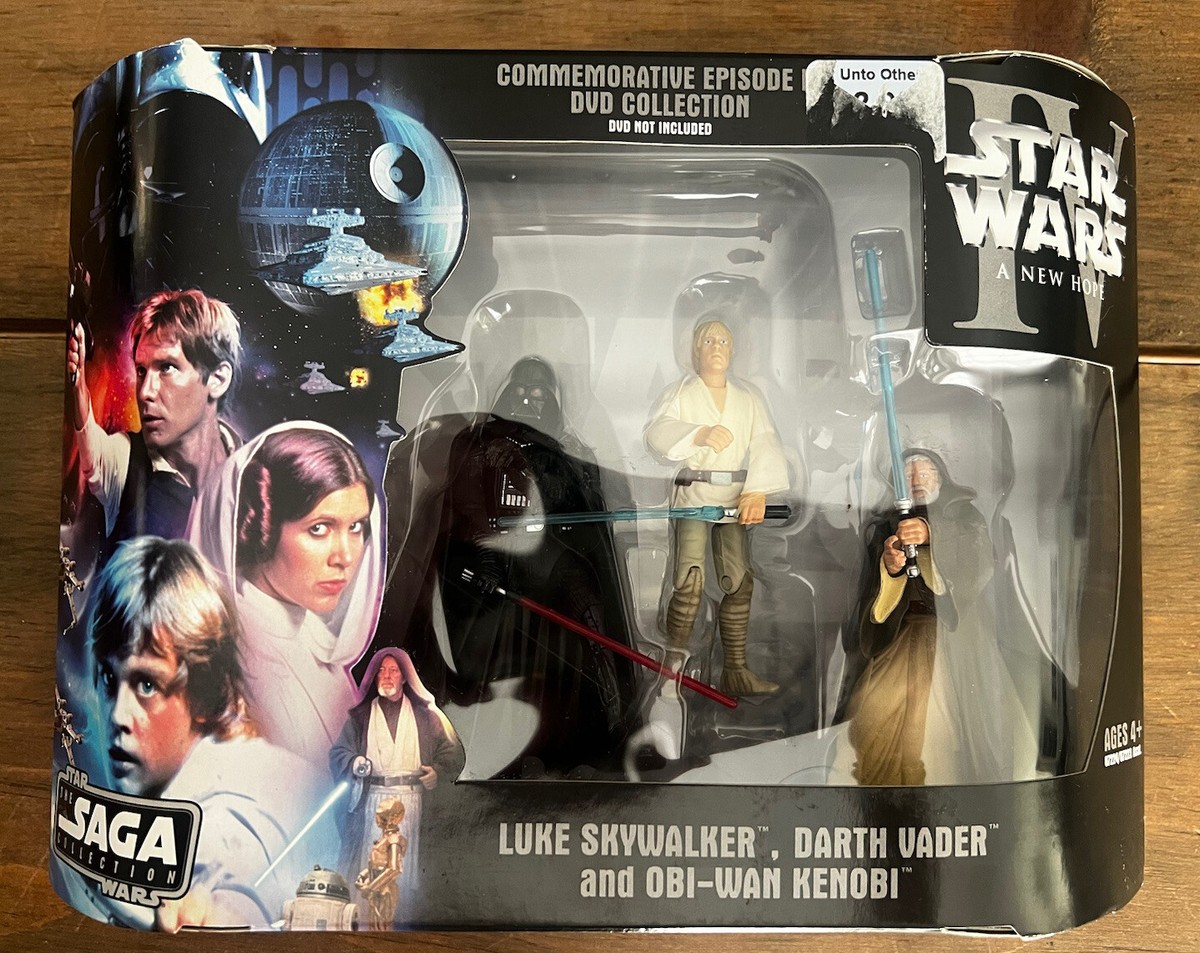 Star Wars Episode IV Commemorative DVD Collection Figures Pack