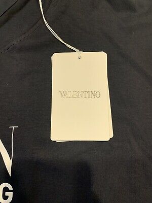 Valentino Garavani W2B0R08XCAGF9 関税送料込 New Auth Valentino Garavani Men VLTN Hong Kong Logo T-shirt