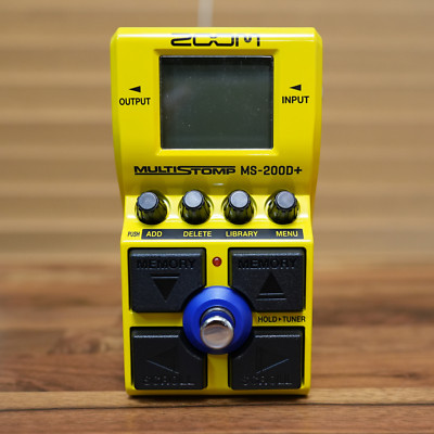 ZOOM MS-200D+ Multi-Stomp-Box-Multieffektpedal für Gitarre