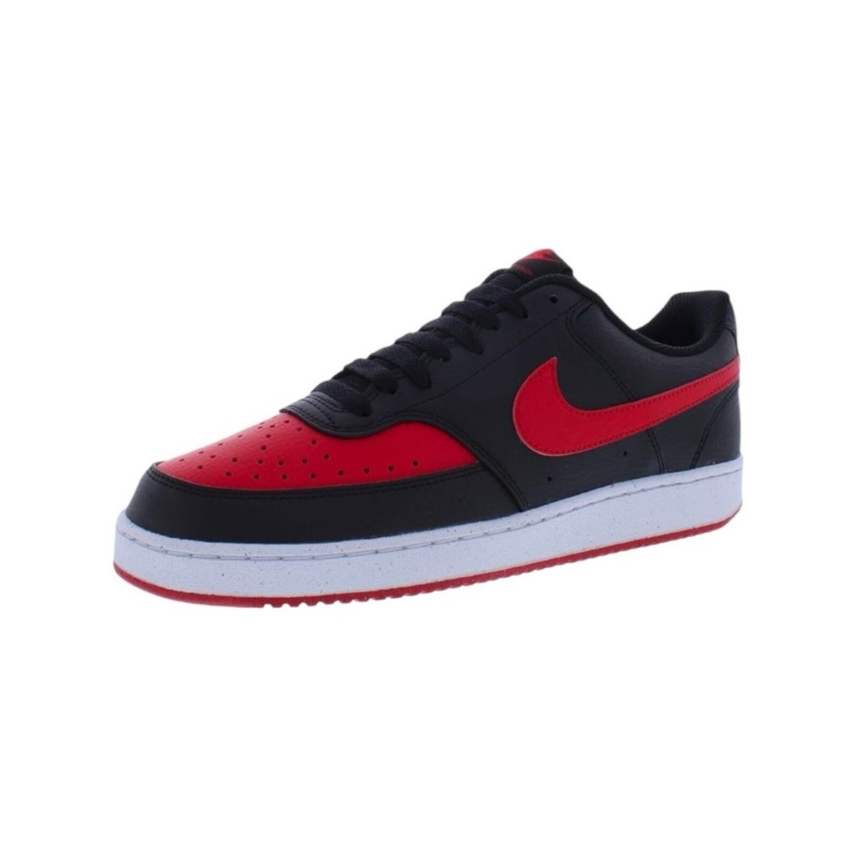 nike court vision low red and black