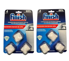 [PACK OF 2] Finish Dishwasher Cleaner: Clean Hidden Grease & Grime, 3 Tablets