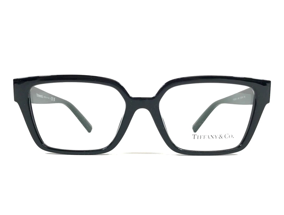 Tiffany & Co. Eyeglasses Frames TF2232-U 8001 Black Cat Eye Asian Fit 53-16-140 - Image 2 of 4